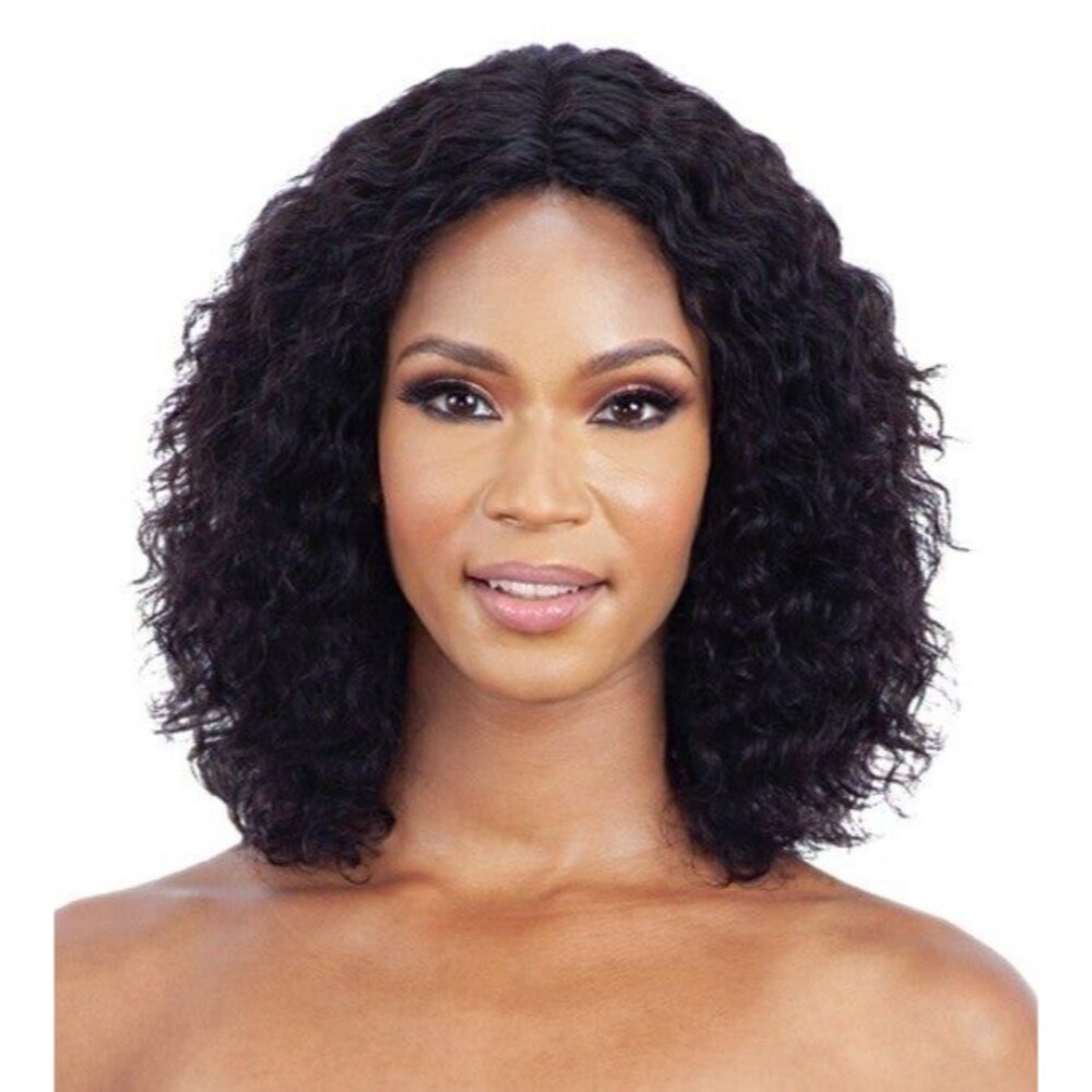 Mayde Beauty 100% Human Hair Wet & Wavy Invisible Lace Part Wig - LOOSE DEEP